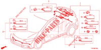 WIRE HARNESS (5) for Honda CIVIC DIESEL 1.6 ES 5 Doors 6 speed manual 2015