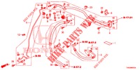 AIR CONDITIONER (DURITES/TUYAUX) (DIESEL) (RH) for Honda CIVIC DIESEL 1.6 ES EURO 6 5 Doors 6 speed manual 2015