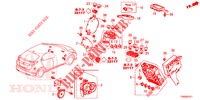 CONTROL UNIT (CABINE) (1) (RH) for Honda CIVIC DIESEL 1.6 ES EURO 6 5 Doors 6 speed manual 2015
