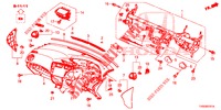 INSTRUMENT PANEL UPPER (RH) for Honda CIVIC DIESEL 1.6 ES EURO 6 5 Doors 6 speed manual 2015