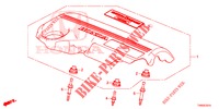 ENGINE COVER (DIESEL) for Honda CIVIC DIESEL 1.6 EX 5 Doors 6 speed manual 2015