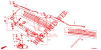FRONT WINDSHIELD WIPER (RH) for Honda CIVIC DIESEL 1.6 EX 5 Doors 6 speed manual 2015