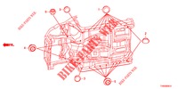 GROMMET (INFERIEUR) for Honda CIVIC DIESEL 1.6 EX 5 Doors 6 speed manual 2015