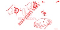 ANTENNA/SPEAKER  for Honda CIVIC DIESEL 1.6 EXGT 5 Doors 6 speed manual 2015