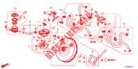 BRAKE MASTER CYLINDER/MAS TER POWER (DIESEL) (RH) for Honda CIVIC DIESEL 1.6 EXGT 5 Doors 6 speed manual 2015