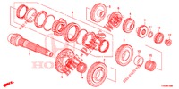 COUNTERSHAFT (DIESEL) for Honda CIVIC DIESEL 1.6 EXGT 5 Doors 6 speed manual 2015