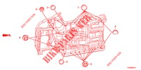 GROMMET (INFERIEUR) for Honda CIVIC DIESEL 1.6 EXGT 5 Doors 6 speed manual 2015