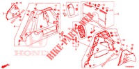 TRUNK SIDE LINING  for Honda CIVIC DIESEL 1.6 EXGT 5 Doors 6 speed manual 2015