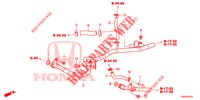 WATER HOSE/HEATER DUCT (DIESEL) for Honda CIVIC DIESEL 1.6 EXGT 5 Doors 6 speed manual 2015
