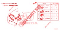 ELECTRICAL CONNECTORS (ARRIERE) for Honda CIVIC DIESEL 1.6 S 5 Doors 6 speed manual 2015