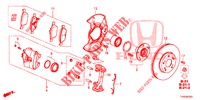 FRONT BRAKE  for Honda CIVIC DIESEL 1.6 S 5 Doors 6 speed manual 2015