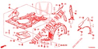 FRONT FENDERS  for Honda CIVIC DIESEL 1.6 S 5 Doors 6 speed manual 2015