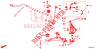 FRONT KNUCKLE  for Honda CIVIC DIESEL 1.6 S 5 Doors 6 speed manual 2015