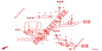 WATER HOSE/HEATER DUCT (DIESEL) for Honda CIVIC DIESEL 1.6 S 5 Doors 6 speed manual 2015