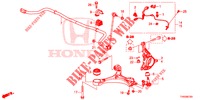 FRONT KNUCKLE  for Honda CIVIC DIESEL 1.6 S EURO 6 5 Doors 6 speed manual 2015