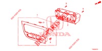 HEATER CONTROL (RH) for Honda CIVIC DIESEL 1.6 S EURO 6 5 Doors 6 speed manual 2015