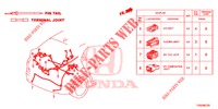 ELECTRICAL CONNECTORS (ARRIERE) for Honda CIVIC DIESEL 1.6 SE 5 Doors 6 speed manual 2015