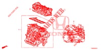 ENGINE ASSY./TRANSMISSION  ASSY. (DIESEL) for Honda CIVIC DIESEL 1.6 SE 5 Doors 6 speed manual 2015