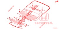 FRONT WINDSHIELD/ REAR WINDSHIELD  for Honda CIVIC DIESEL 1.6 SE 5 Doors 6 speed manual 2015