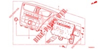AUDIO UNIT (1) for Honda CIVIC DIESEL 1.6 SE EURO 6 5 Doors 6 speed manual 2015