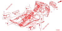 FLOOR MAT/INSULATOR  for Honda CIVIC DIESEL 1.6 SE EURO 6 5 Doors 6 speed manual 2015