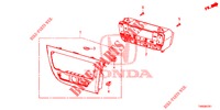 HEATER CONTROL (RH) for Honda CIVIC DIESEL 1.6 SE EURO 6 5 Doors 6 speed manual 2015
