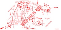 AIR CONDITIONER (FLEXIBLES/TUYAUX) (DIESEL) (RH) for Honda CIVIC DIESEL 1.6 ES 5 Doors 6 speed manual 2016