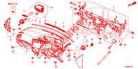 INSTRUMENT PANEL UPPER (RH) for Honda CIVIC DIESEL 1.6 ES 5 Doors 6 speed manual 2016
