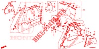 TRUNK SIDE LINING  for Honda CIVIC DIESEL 1.6 ES 5 Doors 6 speed manual 2016