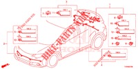 WIRE HARNESS (5) for Honda CIVIC DIESEL 1.6 ES 5 Doors 6 speed manual 2016
