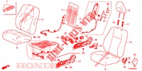 FRONT SEAT/SEATBELTS (D.) (RH) for Honda CIVIC DIESEL 1.6 EX 5 Doors 6 speed manual 2016
