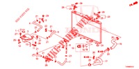 RADIATOR HOSE/RESERVE TAN K (DIESEL) for Honda CIVIC DIESEL 1.6 EXGT 5 Doors 6 speed manual 2016