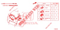 ELECTRICAL CONNECTORS (ARRIERE) for Honda CIVIC DIESEL 1.6 S 5 Doors 6 speed manual 2016