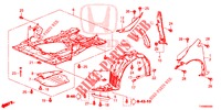 FRONT FENDERS  for Honda CIVIC DIESEL 1.6 S 5 Doors 6 speed manual 2016