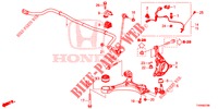 FRONT KNUCKLE  for Honda CIVIC DIESEL 1.6 S 5 Doors 6 speed manual 2016