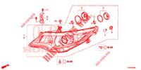 HEADLIGHT  for Honda CIVIC DIESEL 1.6 S 5 Doors 6 speed manual 2016