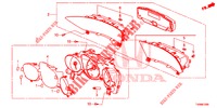 SPEEDOMETER  for Honda CIVIC DIESEL 1.6 S 5 Doors 6 speed manual 2016