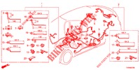 WIRE HARNESS (3) (RH) for Honda CIVIC DIESEL 1.6 S 5 Doors 6 speed manual 2016