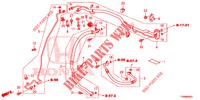 AIR CONDITIONER (FLEXIBLES/TUYAUX) (DIESEL) (RH) for Honda CIVIC DIESEL 1.6 SE 5 Doors 6 speed manual 2016