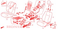 FRONT SEAT/SEATBELTS (D.) (RH) for Honda CIVIC DIESEL 1.6 SE 5 Doors 6 speed manual 2016