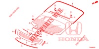 FRONT WINDSHIELD/ REAR WINDSHIELD  for Honda CIVIC DIESEL 1.6 SE 5 Doors 6 speed manual 2016
