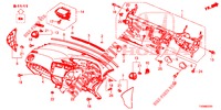 INSTRUMENT PANEL UPPER (RH) for Honda CIVIC DIESEL 1.6 SE 5 Doors 6 speed manual 2016