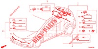 WIRE HARNESS (5) for Honda CIVIC DIESEL 1.6 SE 5 Doors 6 speed manual 2016