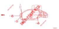 GROMMET (LATERAL) for Honda CIVIC DIESEL 1.6 MID 5 Doors 6 speed manual 2018