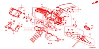 INSTRUMENT GARNISH (COTE DE CONDUCTEUR) (RH) for Honda CIVIC DIESEL 1.6 MID 5 Doors 6 speed manual 2018