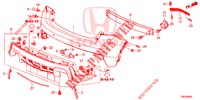 REAR BUMPER  for Honda CIVIC TYPE R 5 Doors 6 speed manual 2015