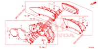 SPEEDOMETER  for Honda CIVIC TYPE R 5 Doors 6 speed manual 2015