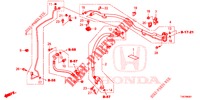 AIR CONDITIONER (FLEXIBLES/TUYAUX) (RH) for Honda CIVIC TYPE R 5 Doors 6 speed manual 2016