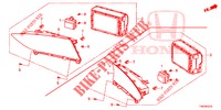 CENTER DISPLAY  for Honda CIVIC TYPE R 5 Doors 6 speed manual 2016