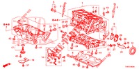 CYLINDER BLOCK/OIL PAN  for Honda CIVIC TYPE R 5 Doors 6 speed manual 2016
